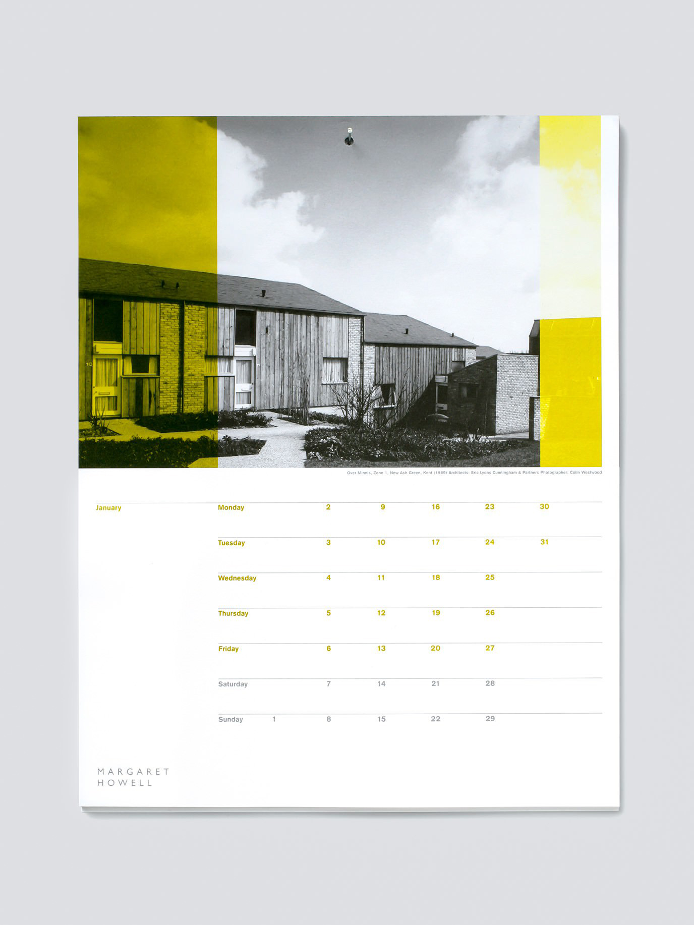 Margaret Howell 2006 Calendar Design Span Housing 01