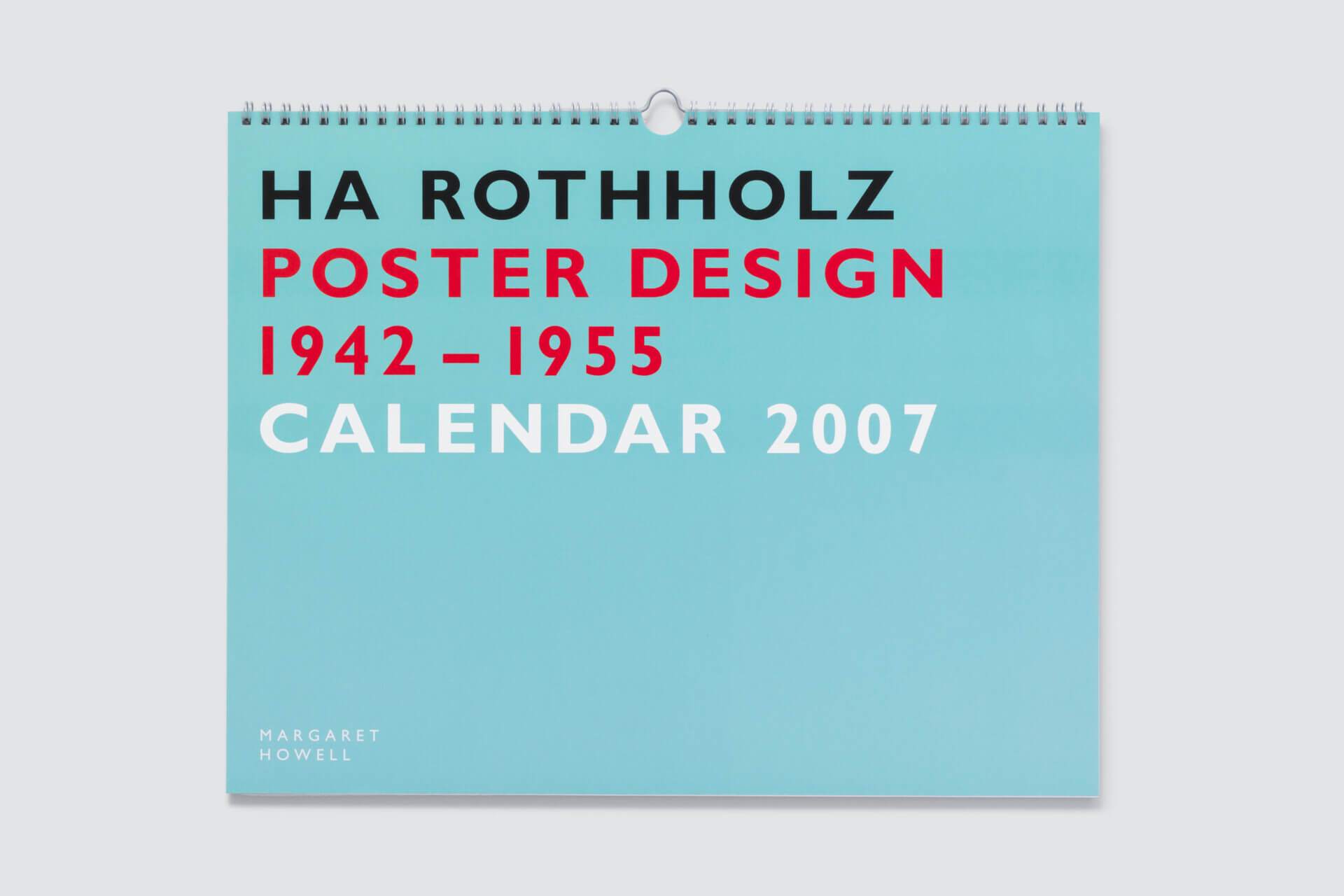 Margaret Howell 2007 Calendar Design HA Rothholz 01