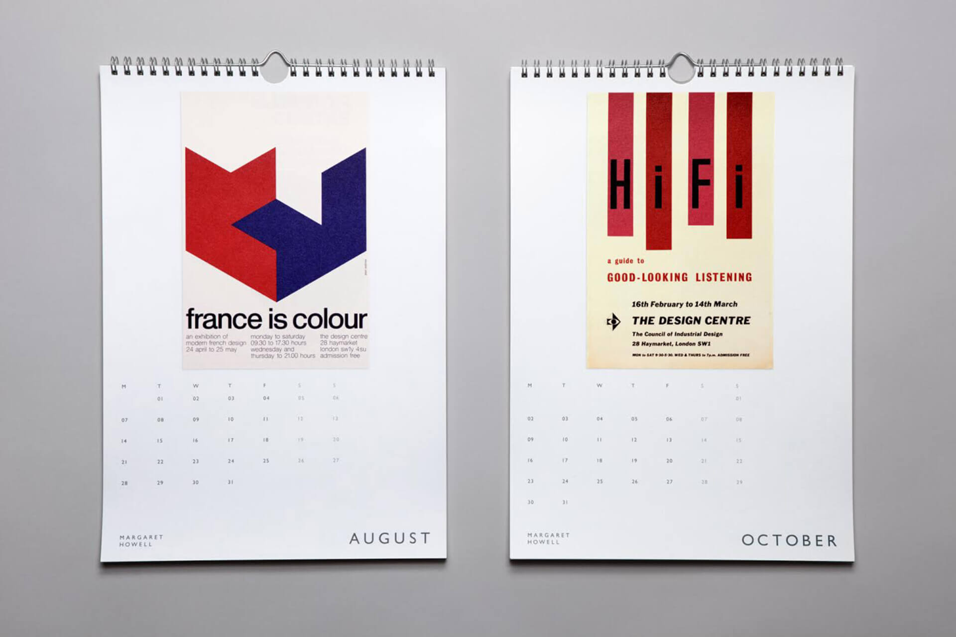 Margaret Howell 2017 Calendar Design Design Centre Posters