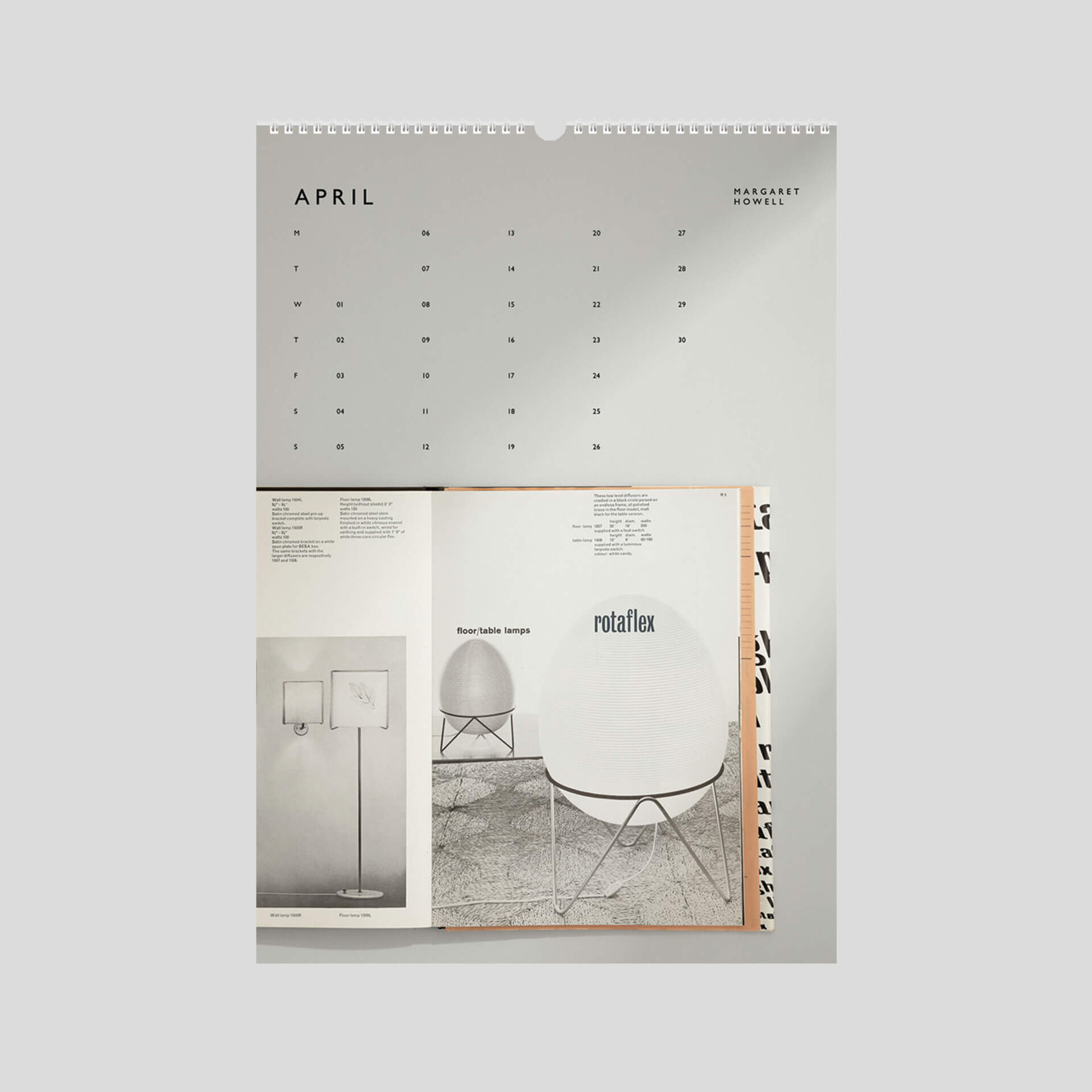 Margaret Howell 2020 Calendar Design John and Sylvia Reid