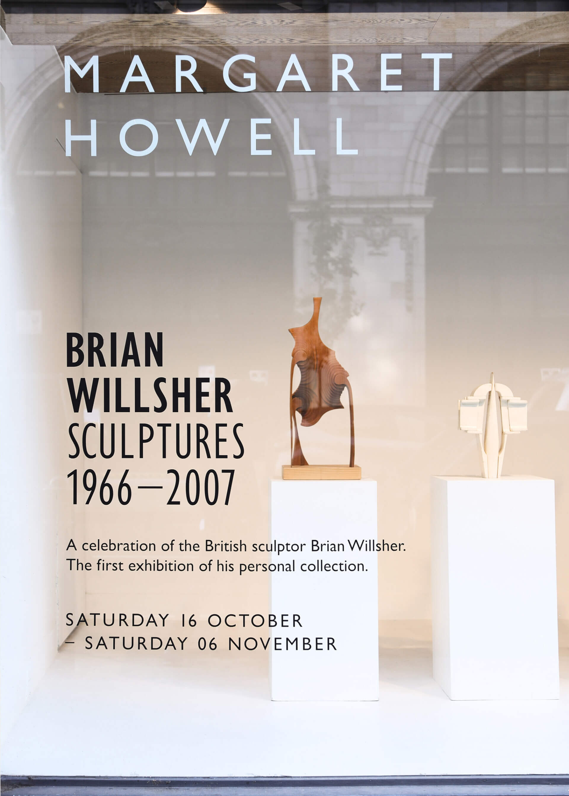 Margaret Howell Exhibition Design Brian Willsher Sculptures