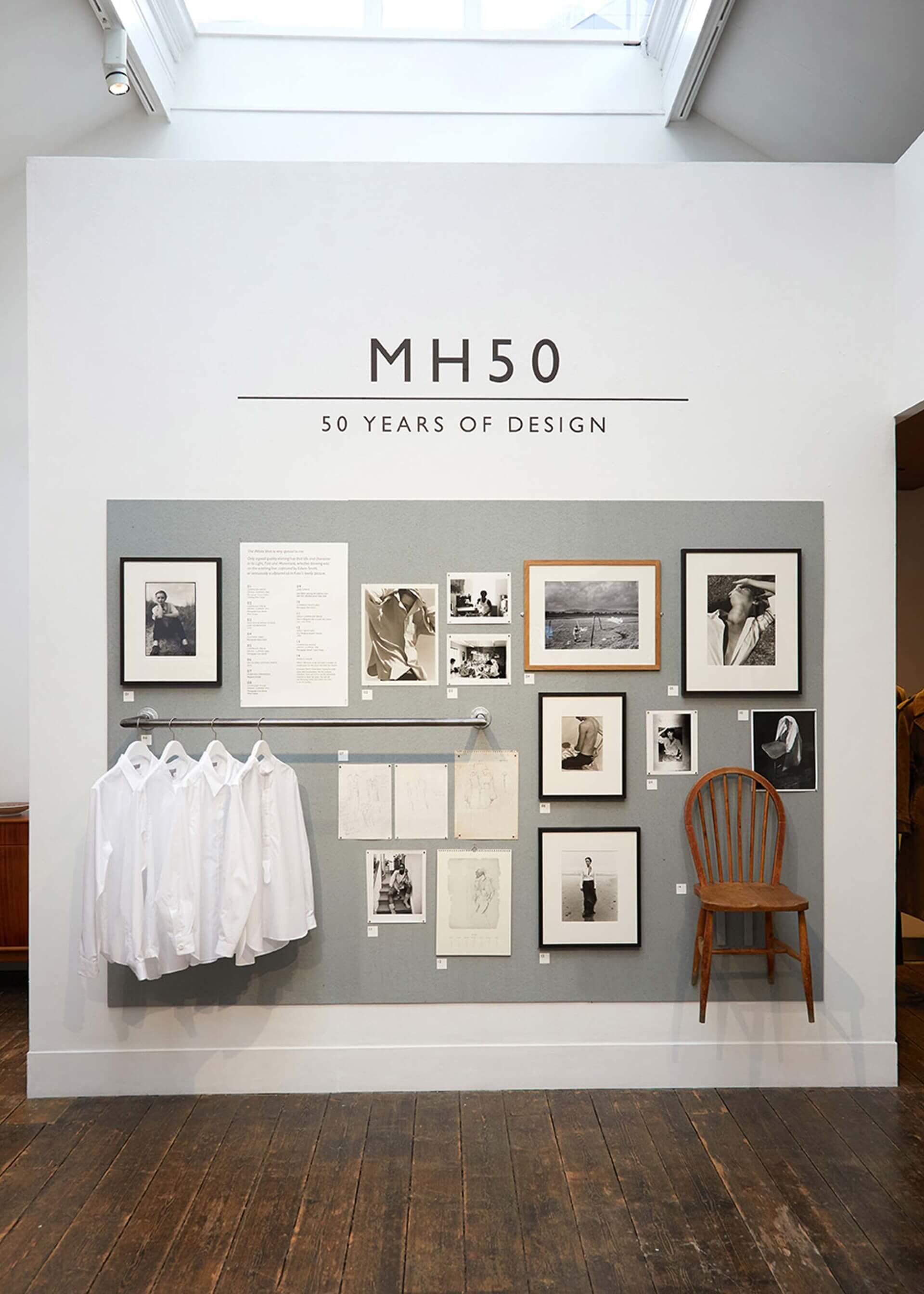 Margaret Howell MH50 Exhibition Design 01